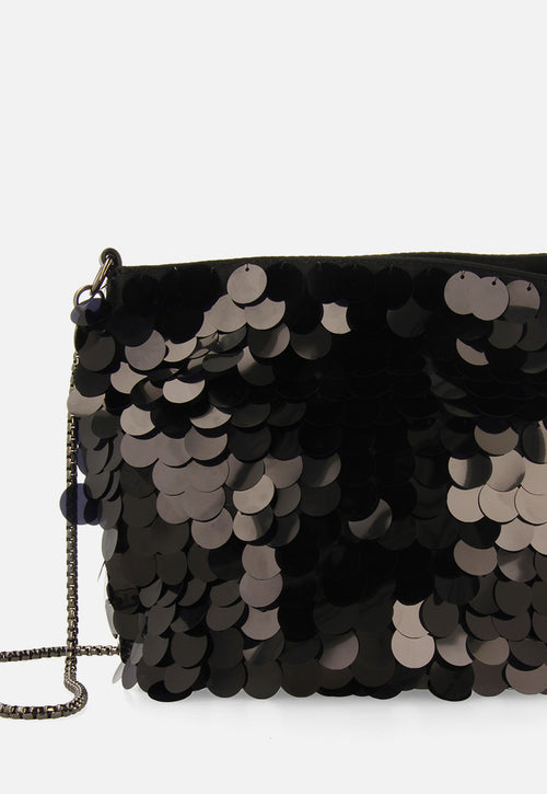 BOLSO TIPO BOMBONERA LENTEJUELAS BEERZEL