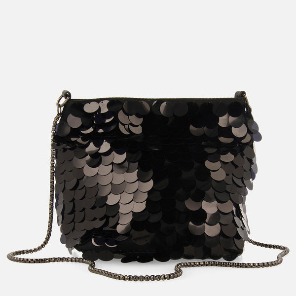SEQUIN BUCKET BAG BEERZEL