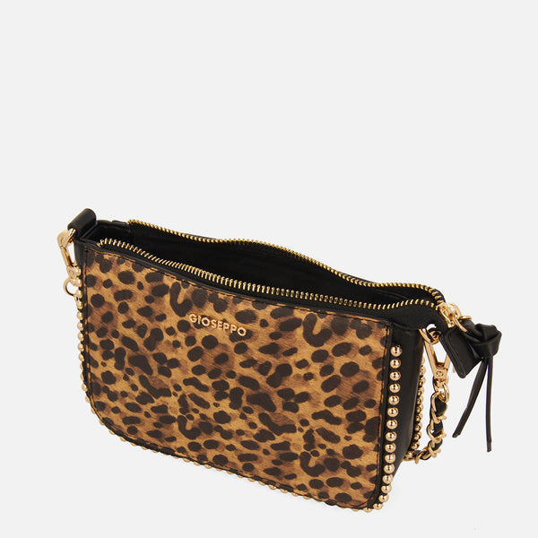 BOLSO BANDOLERA TACHAS ESTAMPADO LEOPARDOSNAVE