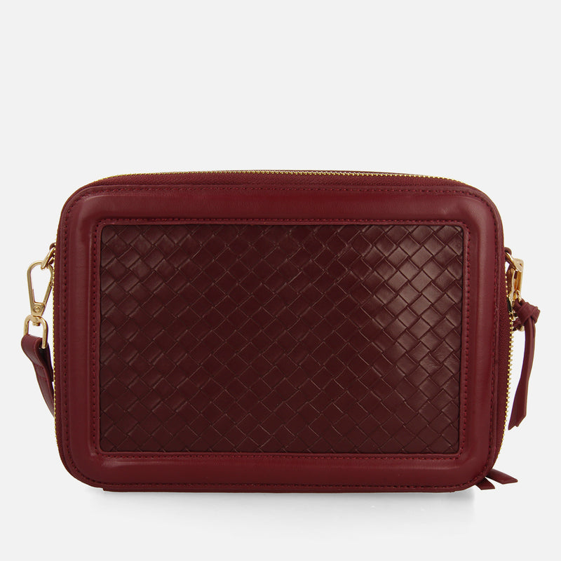 BRAIDED CROSSBODY BAG LEEST