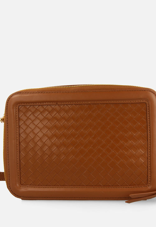 SAC BANDOULIÈRE TRESSÉE LEEST