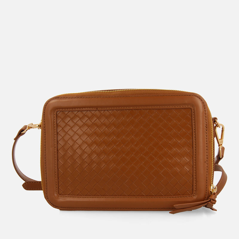 BRAIDED CROSSBODY BAG LEEST