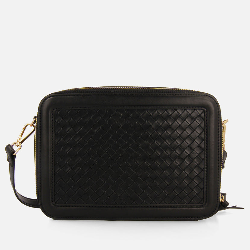 BOLSO BANDOLERA TRENZADO LEEST