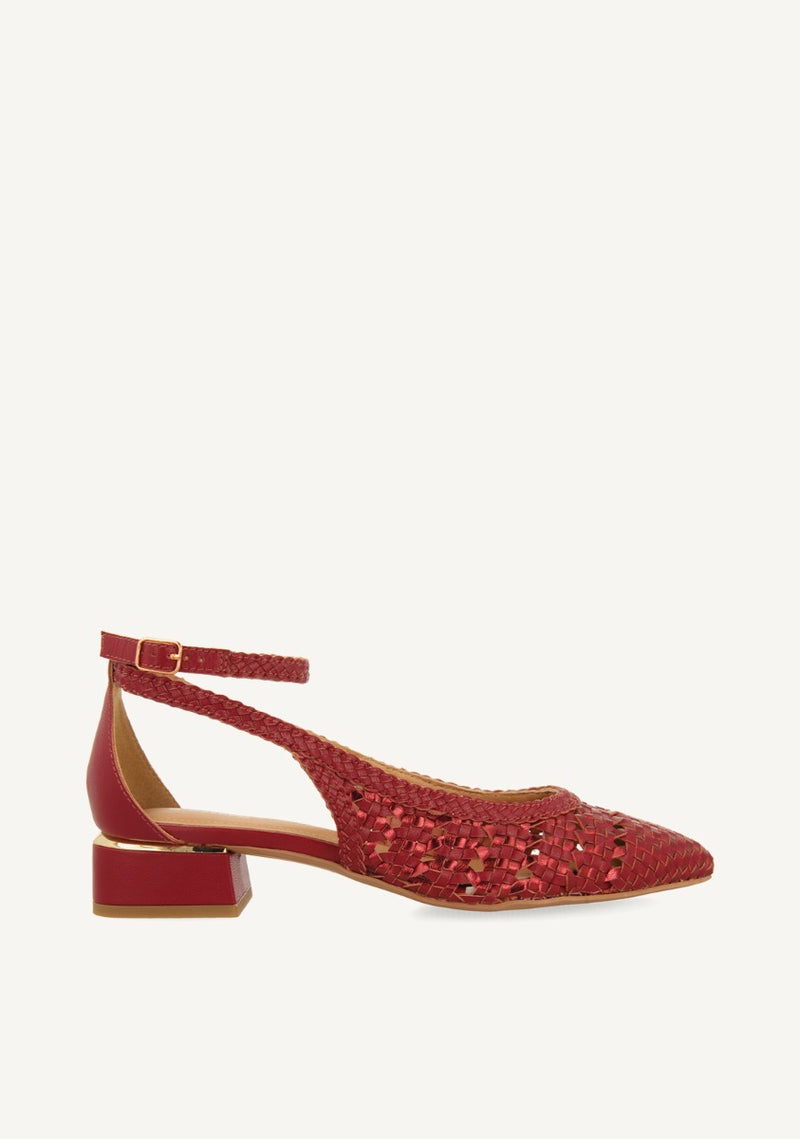 BAILARINAS TRENZADO PULSERA PIEL BARDEJOV