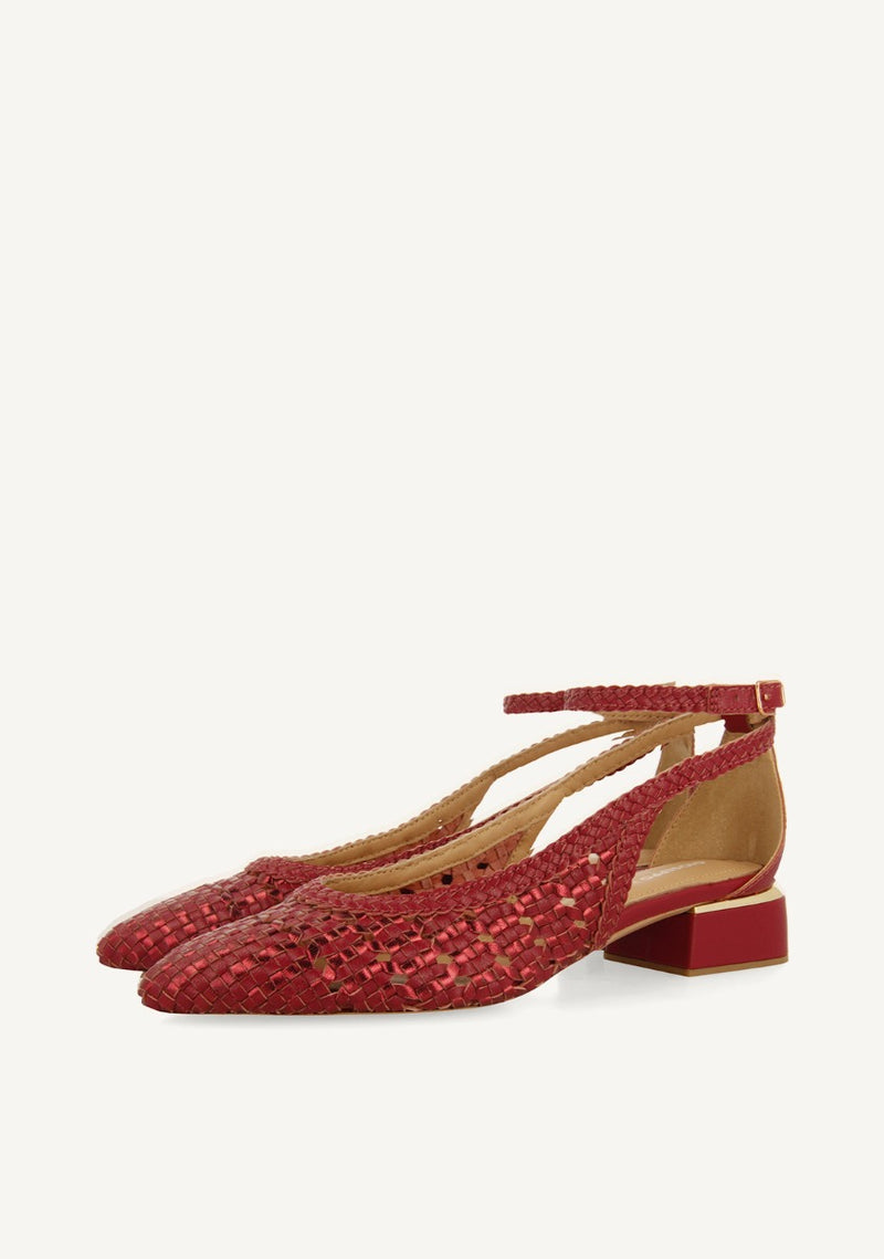 BAILARINAS TRENZADO PULSERA PIEL BARDEJOV