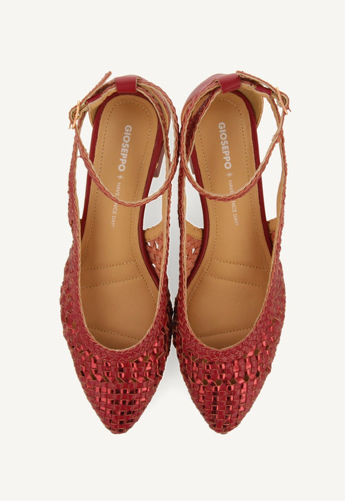 BAILARINAS TRENZADO PULSERA PIEL BARDEJOV