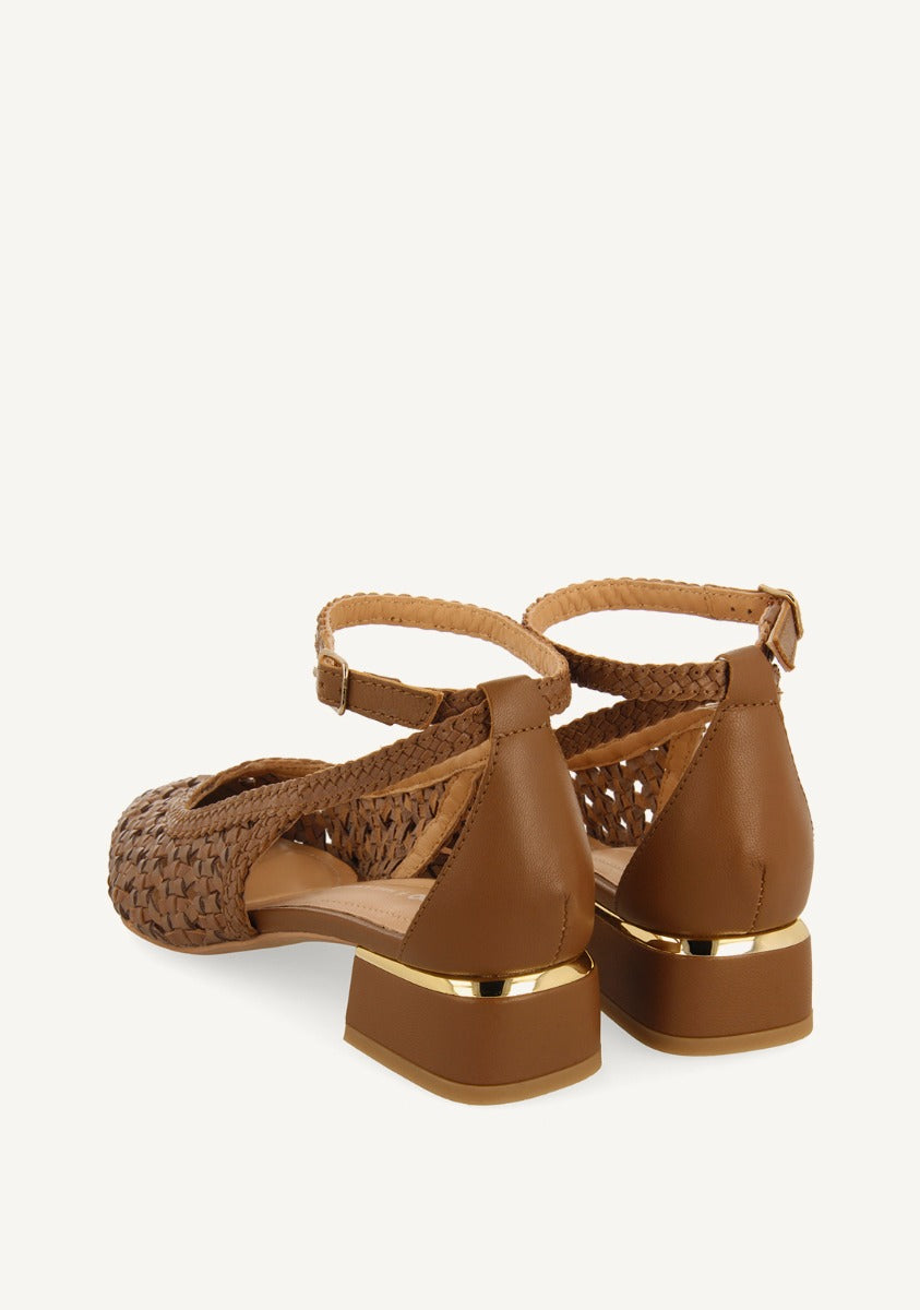 BALLERINE INTRECCIATE BRACCIALETTO IN PELLE BARDEJOV