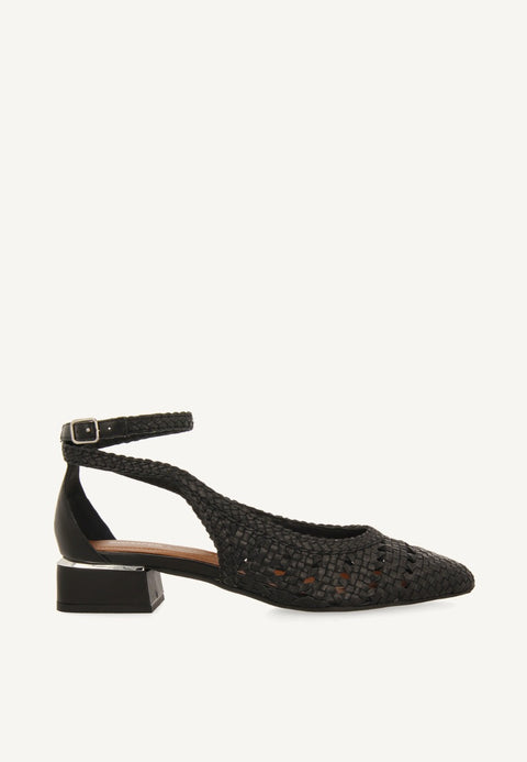 BAILARINAS TRENZADO PULSERA PIEL BARDEJOV