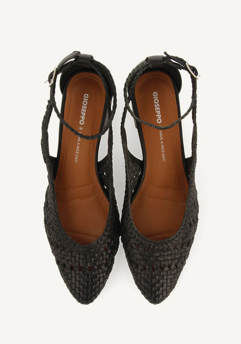 BALLERINE INTRECCIATE BRACCIALETTO IN PELLE BARDEJOV