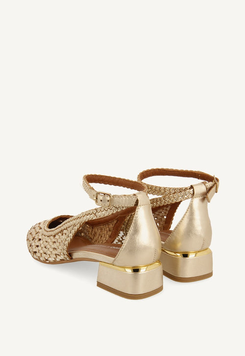 BAILARINAS TRENZADO PULSERA PIEL BARDEJOV