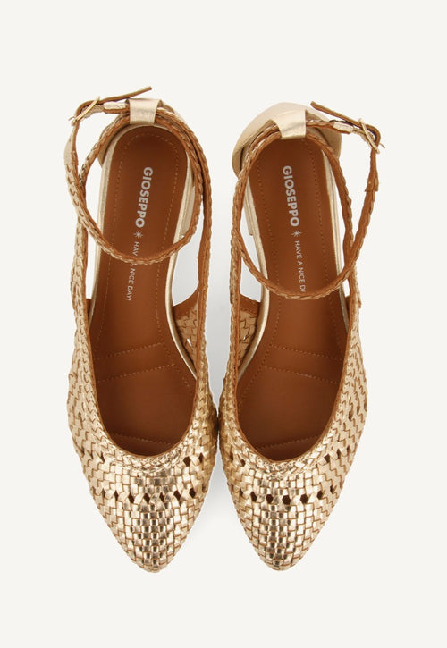 BAILARINAS TRENZADO PULSERA PIEL BARDEJOV