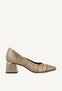 ZAPATOS DE SALÓN TRENZADO PIEL NITRA