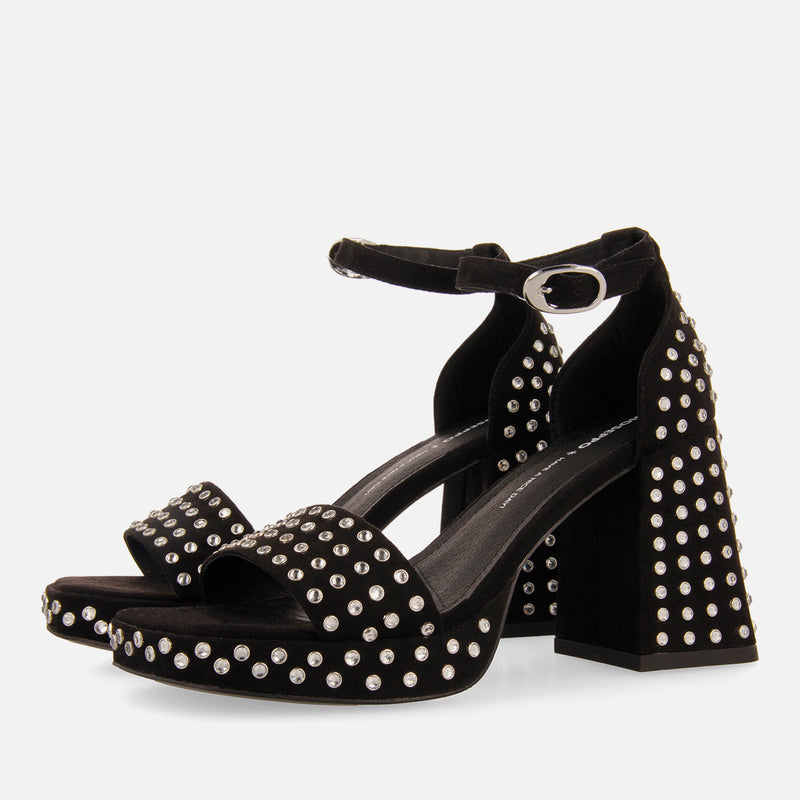 SANDALIAS STRASS TACÓN KLEINZELL