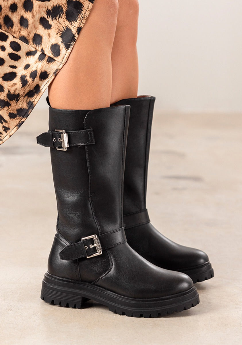 STIVALI BIKER PELLE NOVAKY