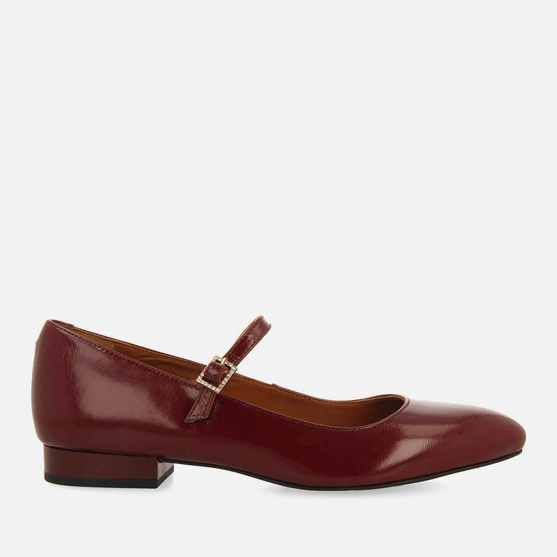 BALLERINE MERCEDITAS IN PELLE EFFETTO VERNICE TORJOE