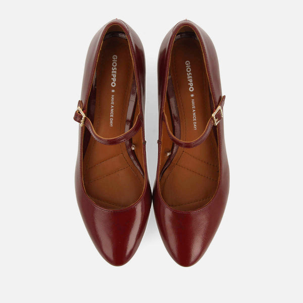 BALLERINE MERCEDITAS IN PELLE EFFETTO VERNICE TORJOE