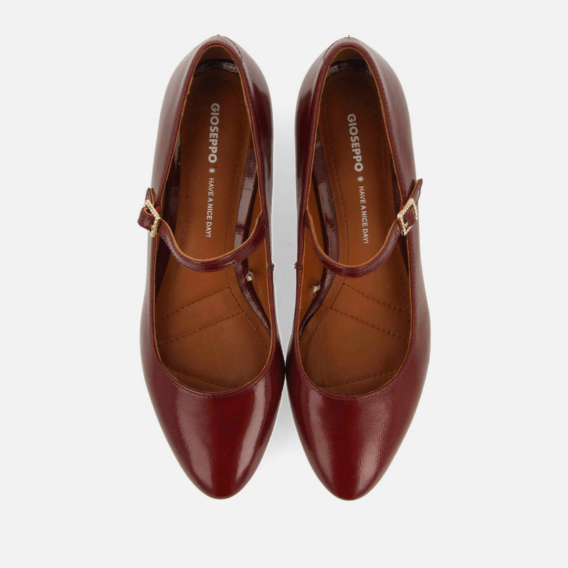 BAILARINAS MERCEDITAS PIEL EFECTO CHAROL TOROJE