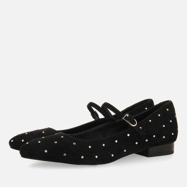 BAILARINAS MERCEDITAS PIEL CON STRASS MANHEIM