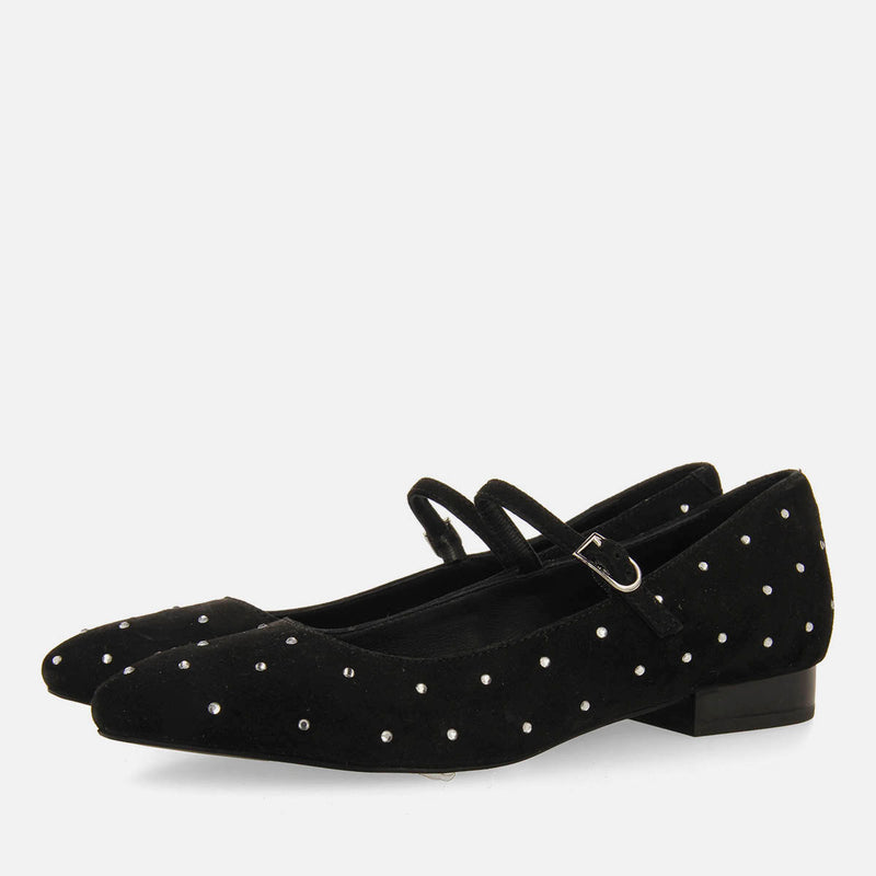 BAILARINAS MERCEDITAS PIEL CON STRASS MANHEIM