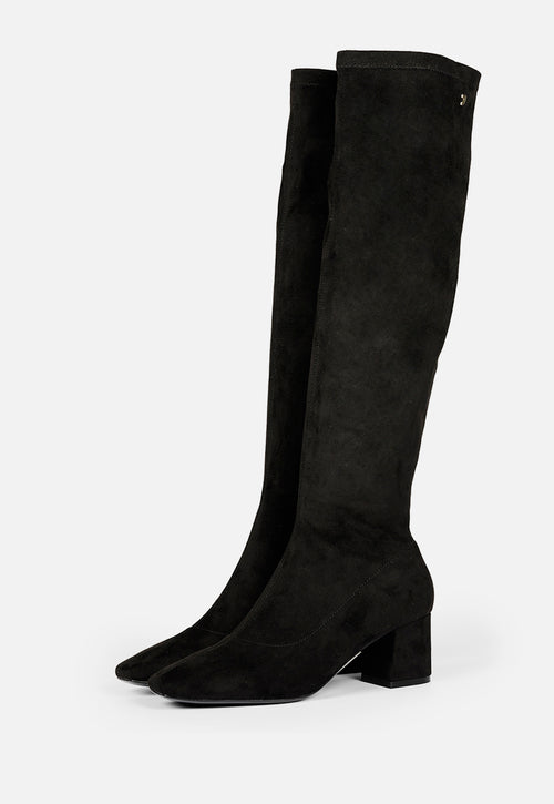 BOTAS ALTAS ELÁSTICAS TACÓN POPRAD