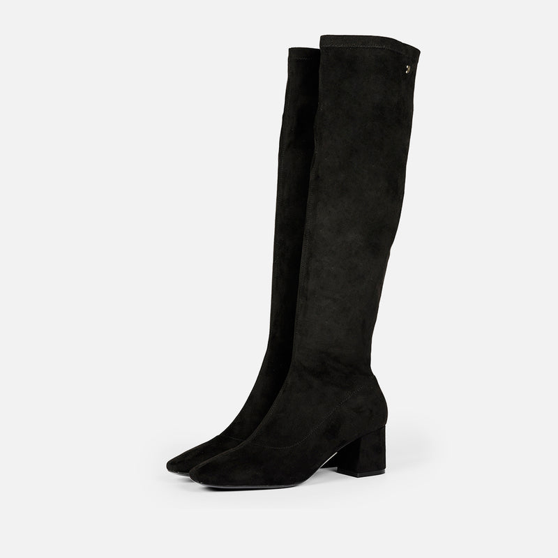 BOTAS ALTAS ELÁSTICAS TACÓN POPRAD