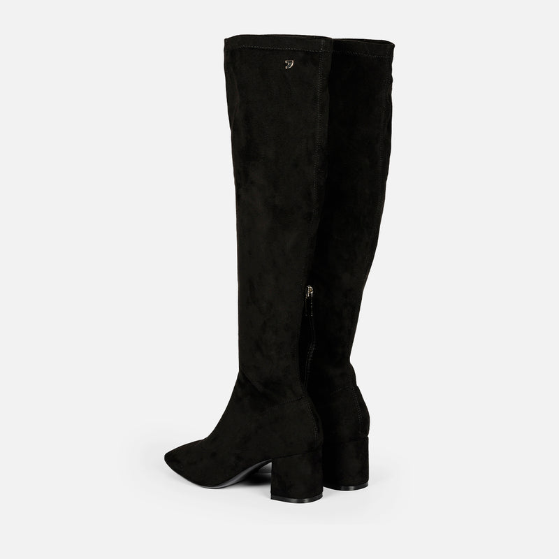 BOTAS ALTAS ELÁSTICAS TACÓN POPRAD