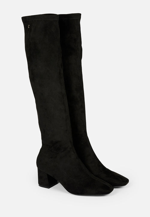 BOTAS ALTAS ELÁSTICAS TACÓN POPRAD