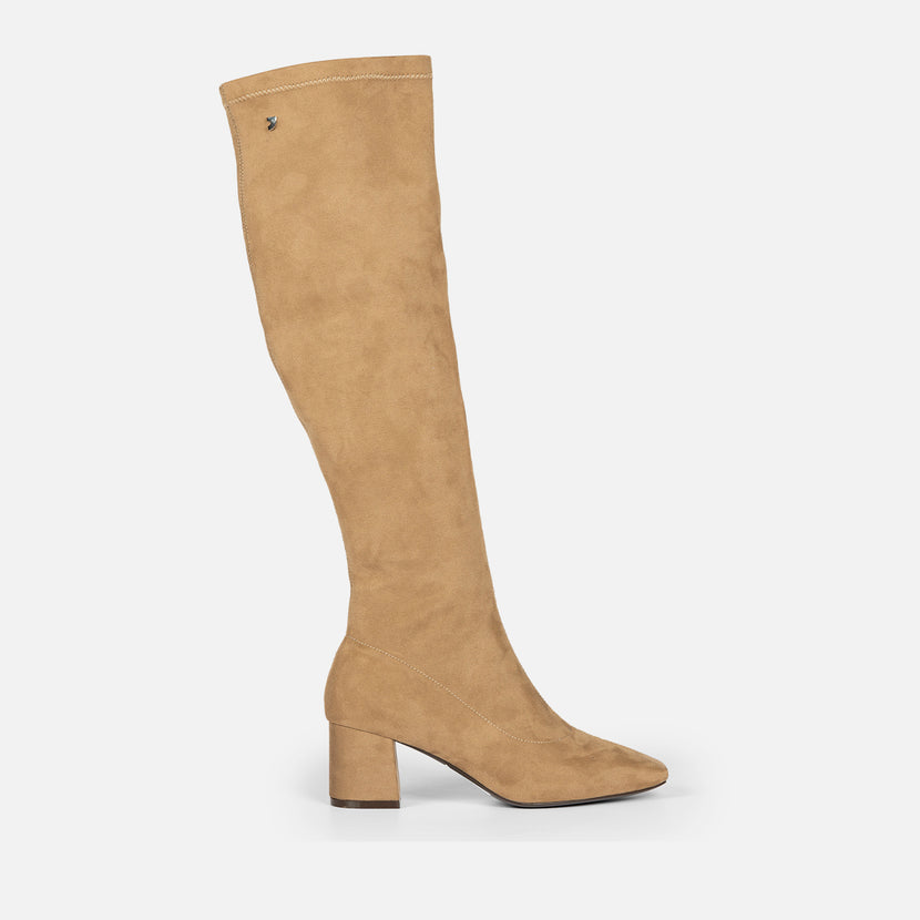 BOTAS ALTAS ELÁSTICAS TACÓN POPRAD