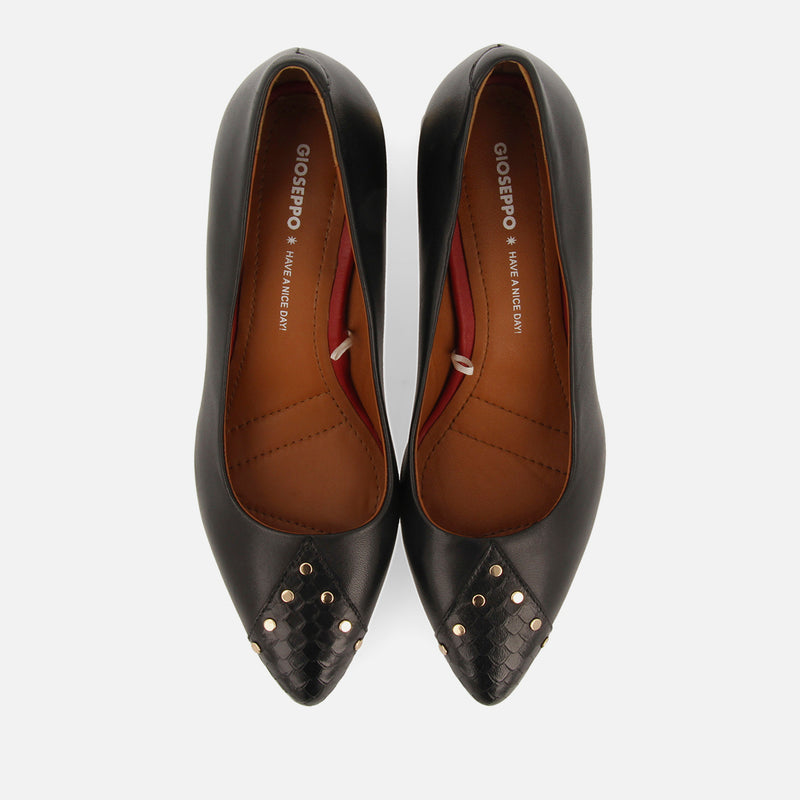 ZAPATOS DE SALÓN TACHUELAS PIEL BRASHER