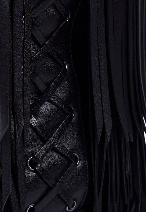 BOTAS TACÓN PIEL FLECOS - NINA BY MARÍA ESCOTÉ