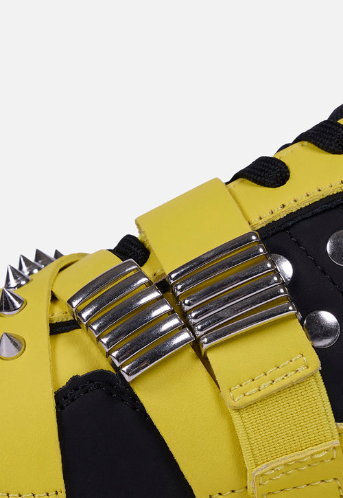 LEATHER SNEAKERS STUDS AND SPIKES - UMA BY MARÍA ESCOTÉ