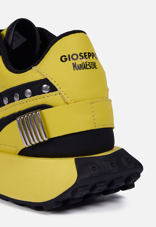 LEATHER SNEAKERS STUDS AND SPIKES - UMA BY MARÍA ESCOTÉ