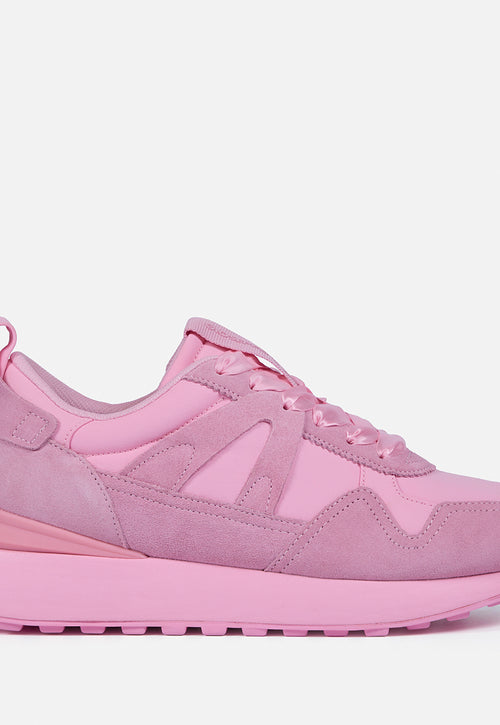 LEATHER SNEAKERS LACES - MARGOT BY MARÍA ESCOTÉ