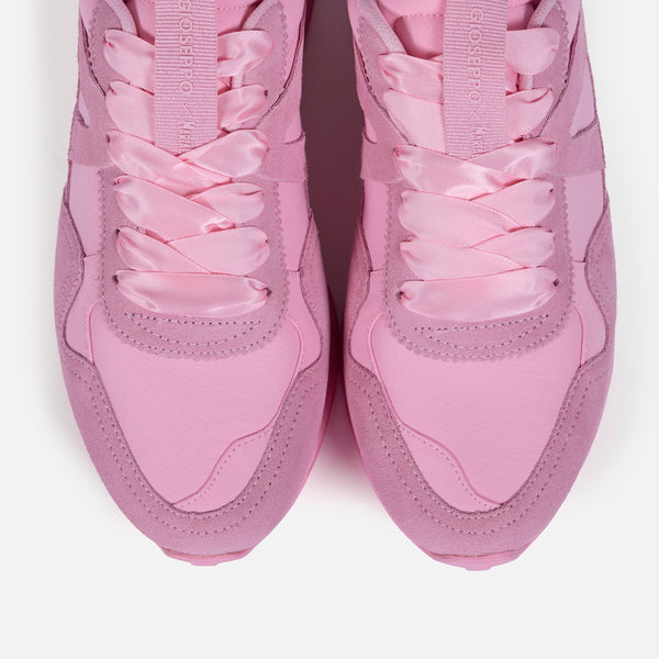 SNEAKERS CUIR AVEC LACETS RUBAN - MARGOT BY MARÍA ESCOTÉ