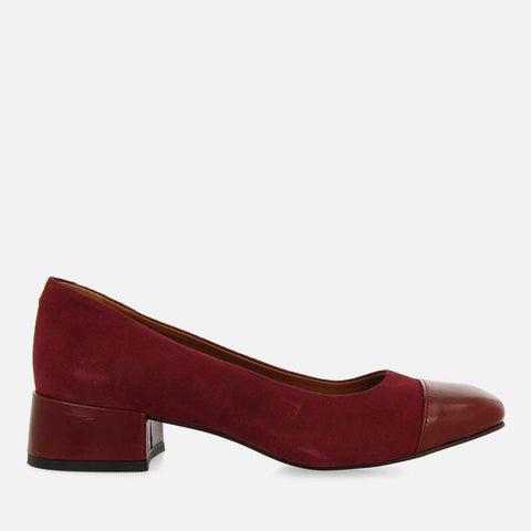 ZAPATOS DE SALÓN PIEL MODRA