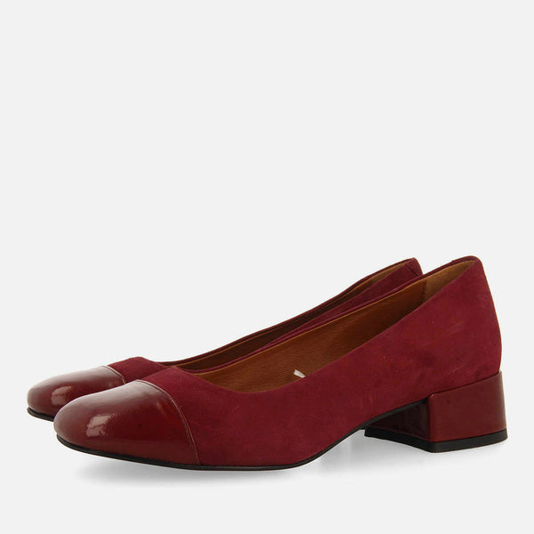 ZAPATOS DE SALÓN PIEL MODRA