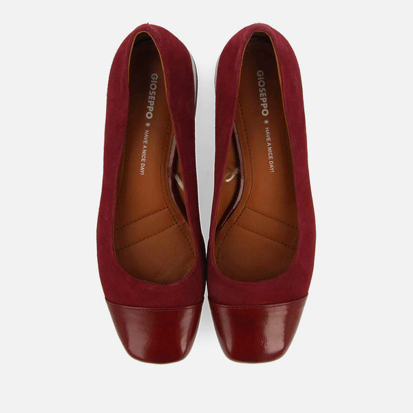 ZAPATOS DE SALÓN PIEL MODRA