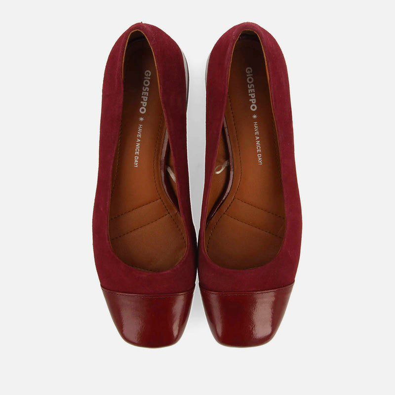 ZAPATOS DE SALÓN PIEL MODRA