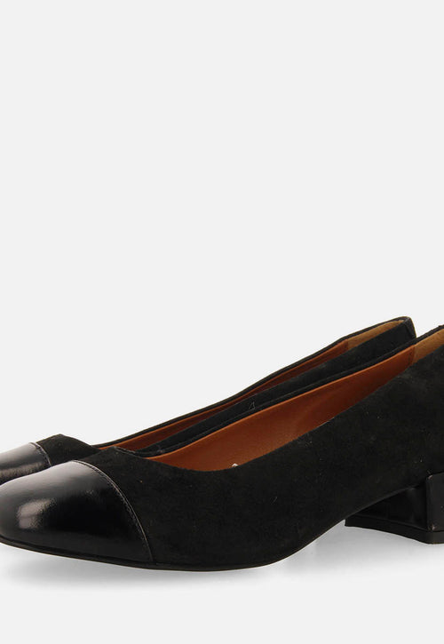 ZAPATOS DE SALÓN PIEL MODRA