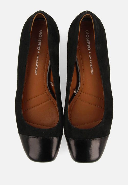 ZAPATOS DE SALÓN PIEL MODRA