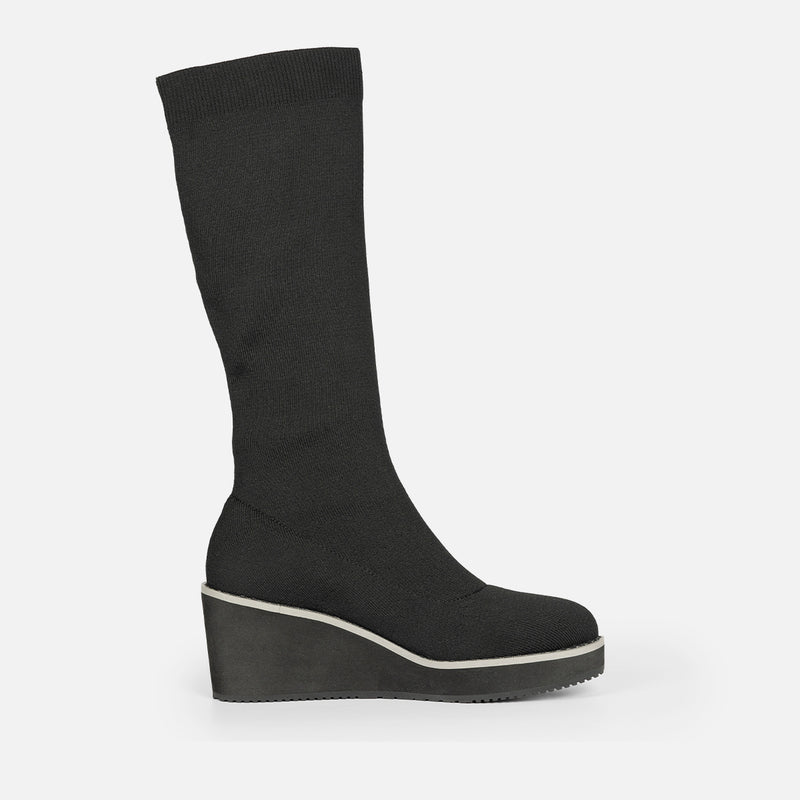 BOTAS ALTAS TIPO CALCETÍN CUÑA PERINTON