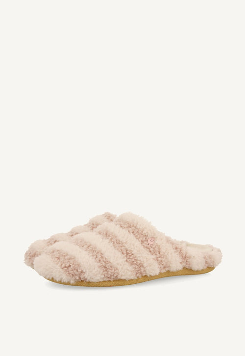 ZAPATILLAS DE CASA RAYAS PELO SKARUP