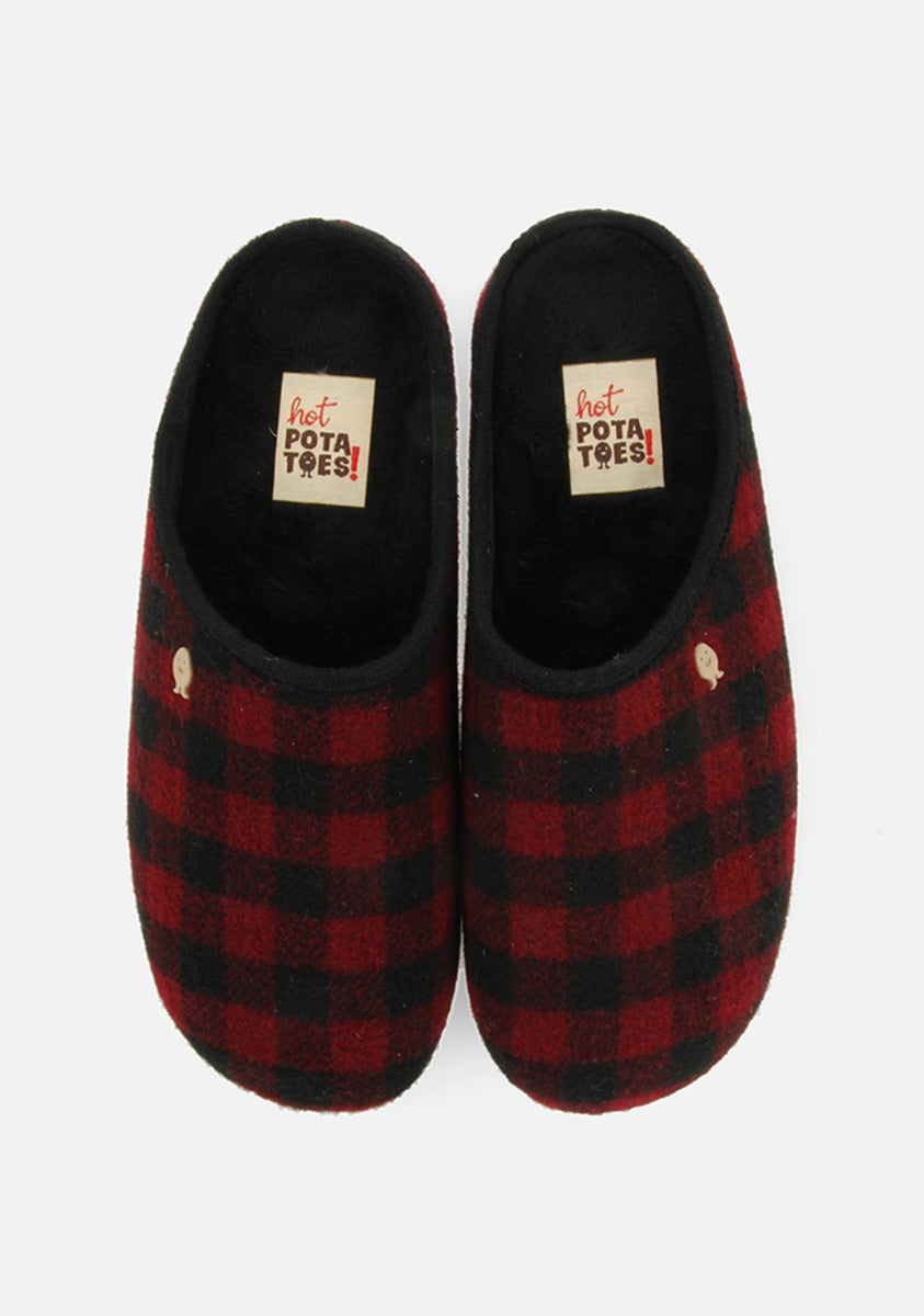 PANTOFOLE DA CASA A QUADRETTI SAVANNAH