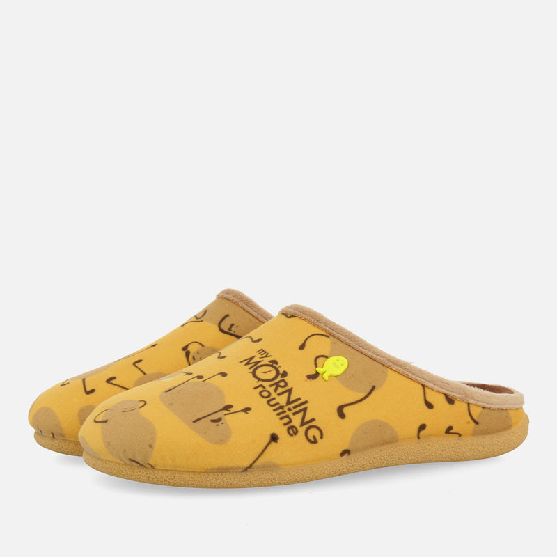 PATTERSON PRINT HOUSE SLIPPERS