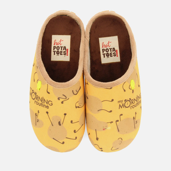 PATTERSON PRINT HOUSE SLIPPERS