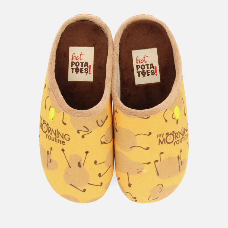 PATTERSON PRINT HOUSE SLIPPERS