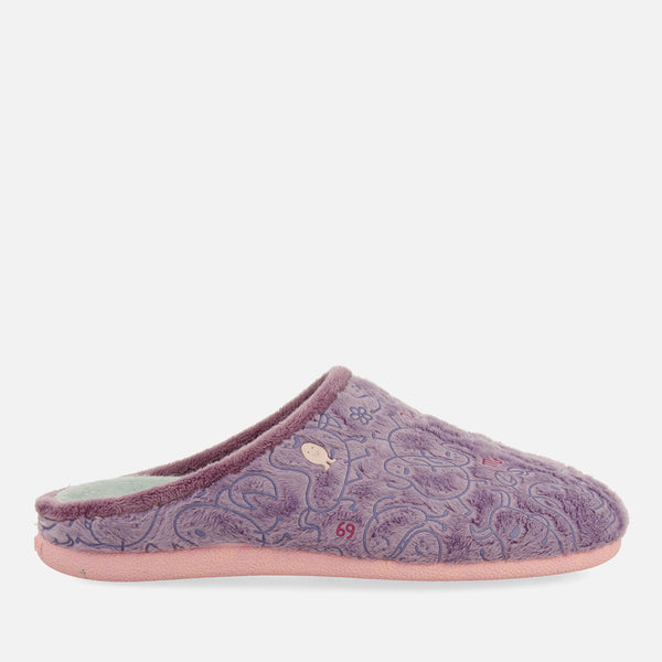 ZAPATILLAS DE CASA PELO ESTAMPADO HORÓSCOPO THROOP