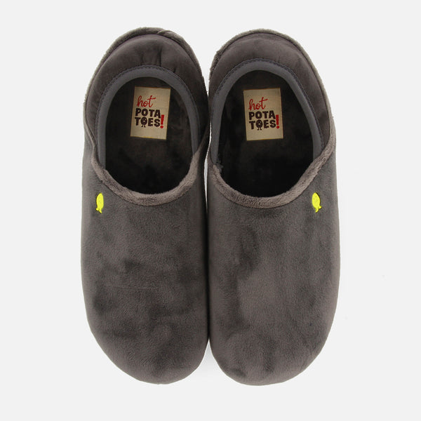 CHAUSSONS D'INTÉRIEUR EN PELUCHE À TALON FERMÉ HARTWICK