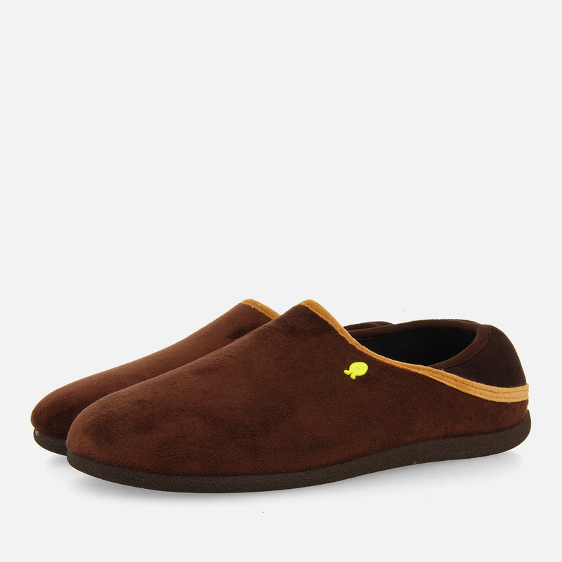 CHAUSSONS D'INTÉRIEUR EN PELUCHE À TALON FERMÉ HARTWICK