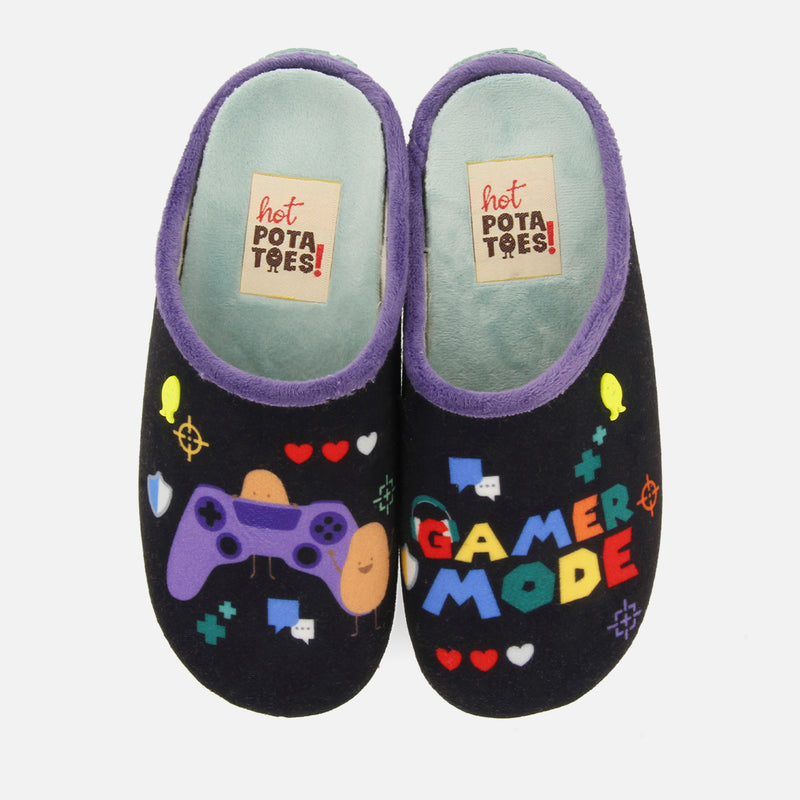 ZAPATILLAS DE CASA ESTAMPADO GAMING BLEIBERG